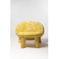 Крісло Dino жовте ARHIVE FABRIC SERGIY KOLOS ShishkaProject5